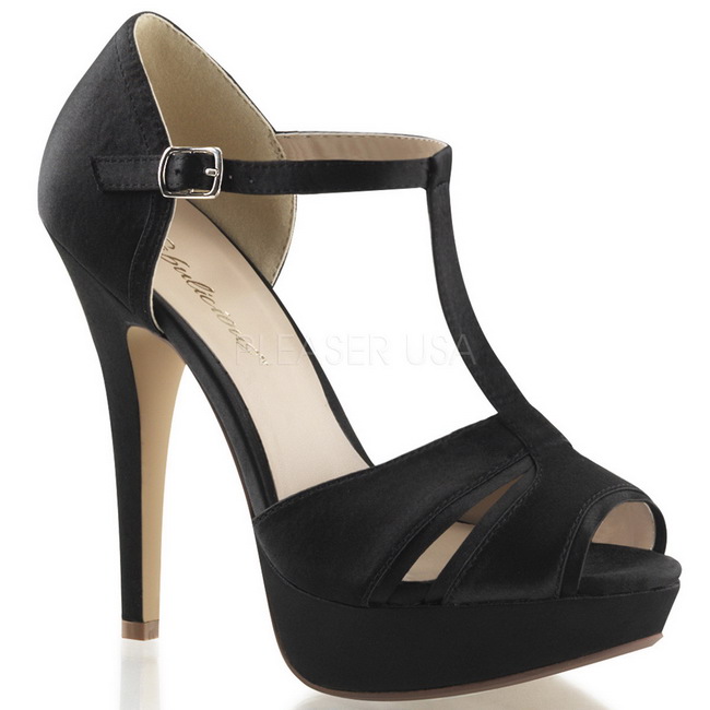 LOLITA-20 sandalias tacn alto negro talla 35 - 36